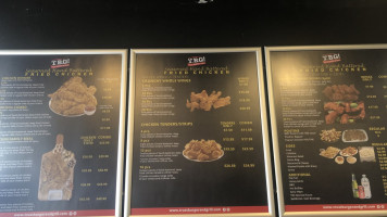 Trust Burger Grill menu