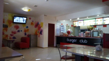 Burger Club inside