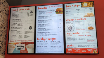 Mooyah Burgers, Fries Shakes menu