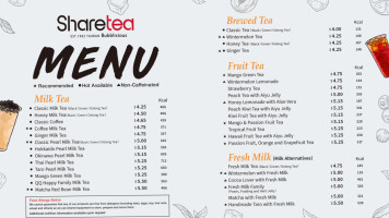 Sharetea Fort Worth food