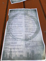 La Mejikana menu