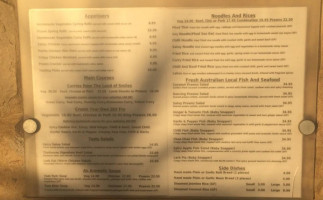 Thaihouse menu