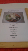 Lángos menu