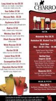 El Charro Mexican Grill Waunakee menu