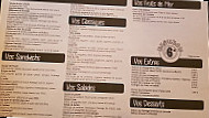 Bistrot Du Fjord menu