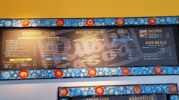 Rusty Taco menu