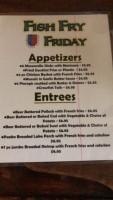 Sachsenheim Hall menu