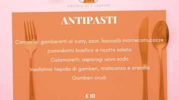 Osteria Ai 2 Ladroni food