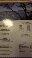 Arbutus Cafe menu