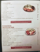 Chateau Acropole menu