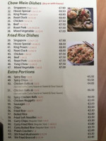 Little Panda Asian Cuisine menu