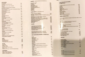 Isami Sushi menu