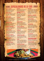 Los Magueyes menu