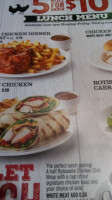 Swiss Chalet food