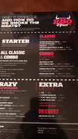 Bbq Heroes menu