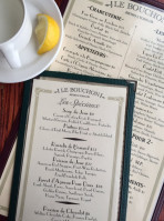 Le Bouchon menu