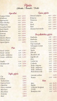 Gostilna Jožica menu