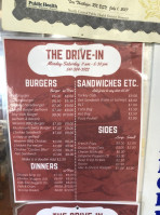 Twist & Shake Drive In menu