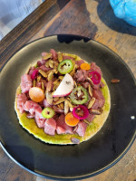 La tostada y la guayaba food