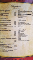 Resto Le St-octave Dosquet menu