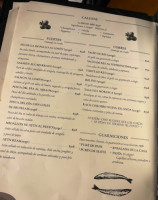 La Moresca menu