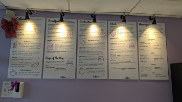 Caffeine Eatery Espresso menu