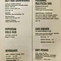 Casey's menu