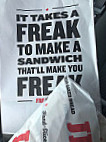 Jimmy John's menu