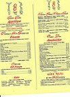 Hangin 8 Bbq menu