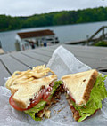 The Deck At Belews Lake food