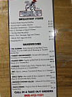 Tennessee Jed's menu