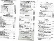 Fisherman's Korner menu