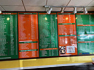 Tapioca Express menu