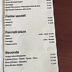 O Sole Mio Junior menu