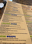 Blueberry Hill Cafe menu