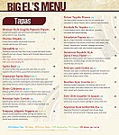 Big El's Nino - Mobile Cantina menu