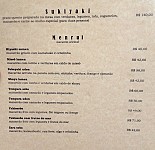 Nagayama menu