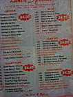 China Dragon menu