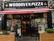 Wood Oven Pizza outside