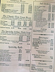 Picnic Pizza Italian Eatery menu