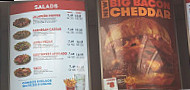 Wendy's menu