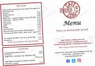 Cafe De La Post menu