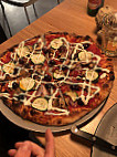 Stripped Pizza Talacker food