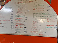 Texi Mexi menu