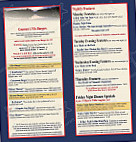 Clearwater Harbor Waterfront Restaurant Bar menu