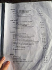 Cafe Catamaran menu