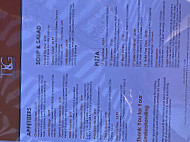 Turtle Back Mountain Resort The Club menu