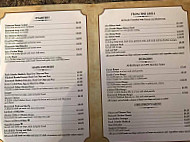 Crown Anchor menu