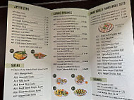 Mika Sushi menu