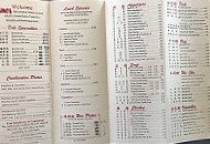 Wing's Deli menu